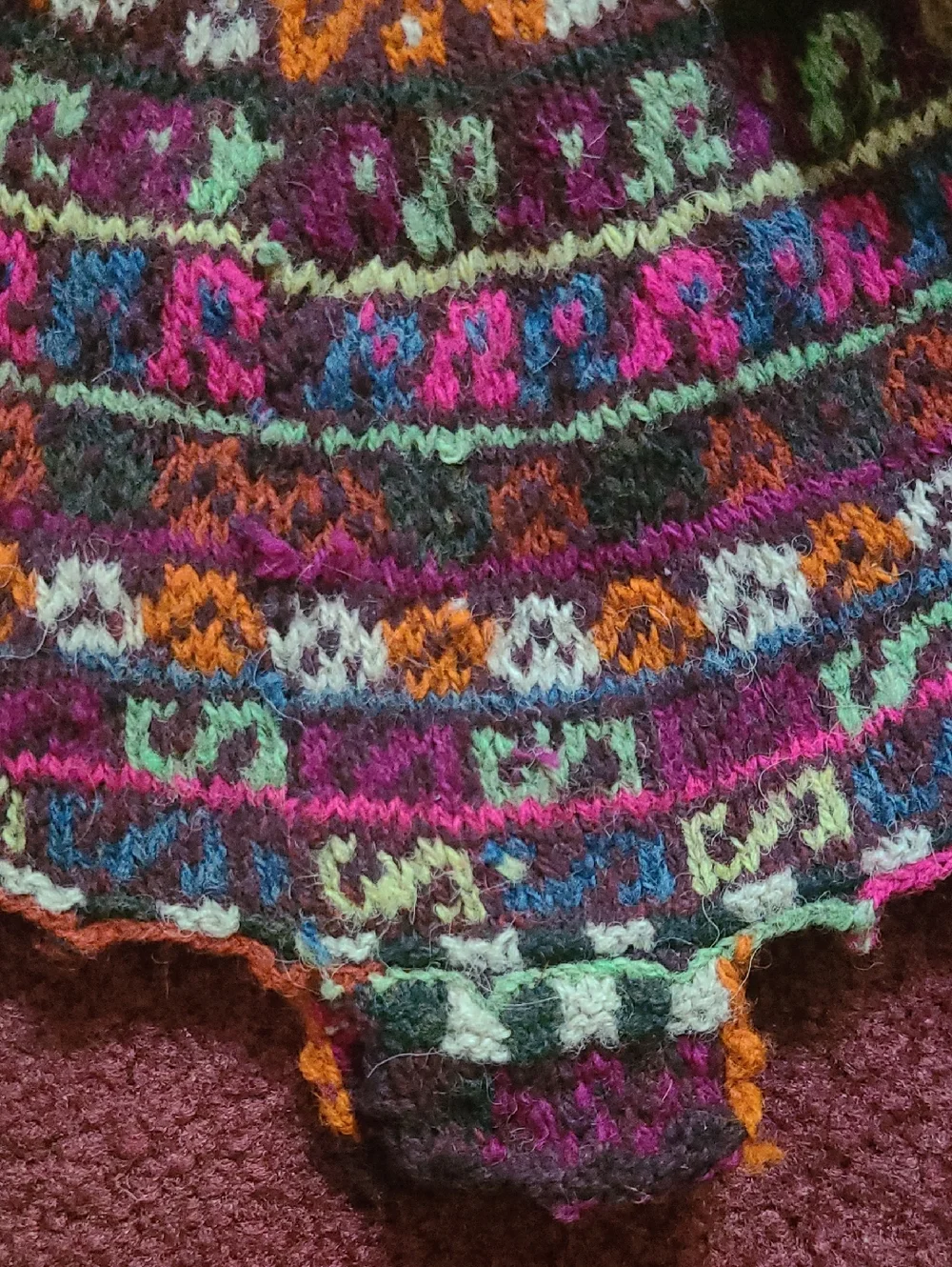 Hand Knit Cap